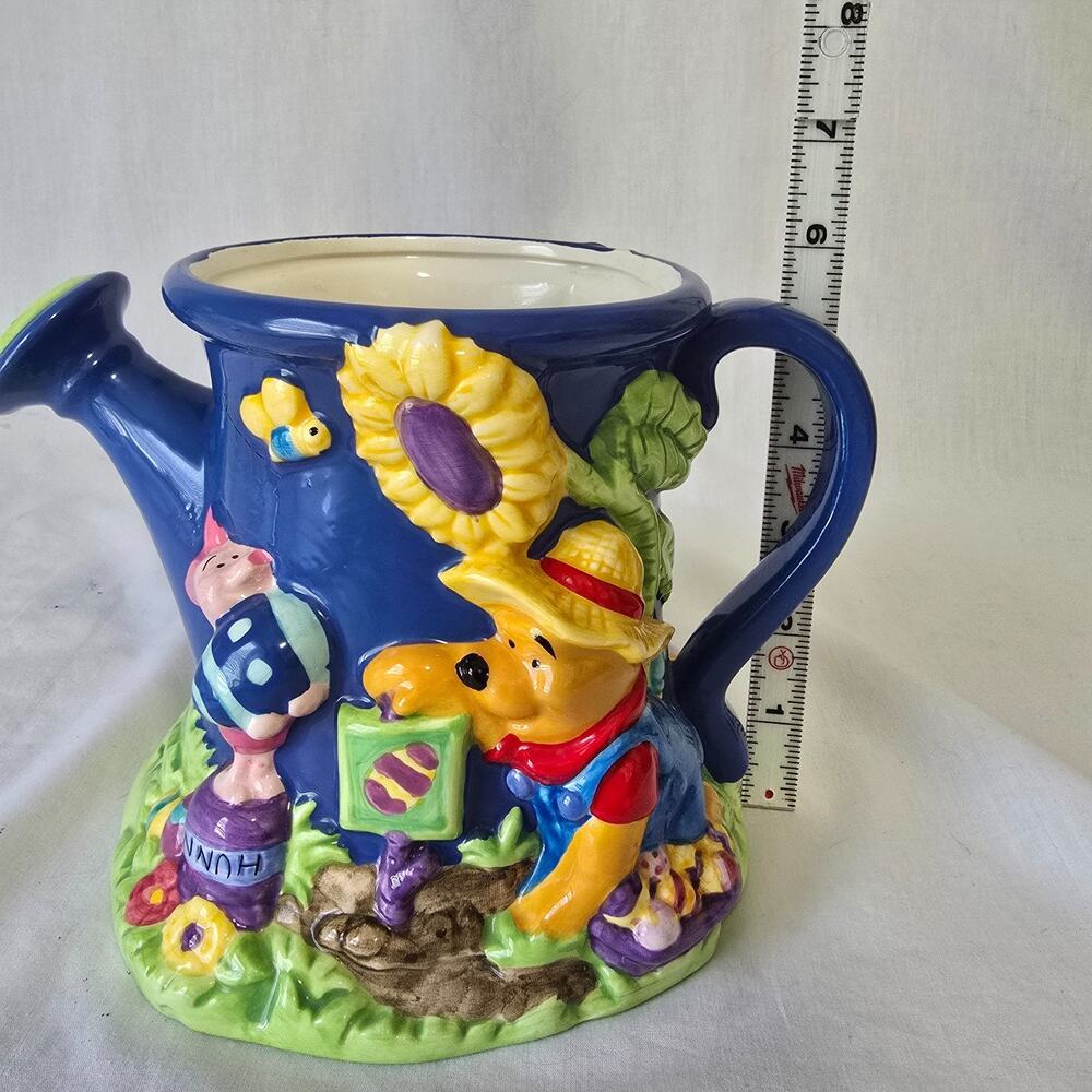 FTD Disney Winnie the Pooh & Friends 3D Figures Watering Can Colorful Ceramic - Picture 12 of 16